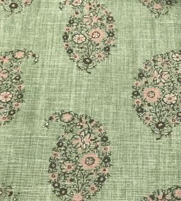 Jessamy Paisley Fabric by Ian Sanderson Apple Blossom Jessamy Paisley Fabric by Ian Sanderson Apple Blossom