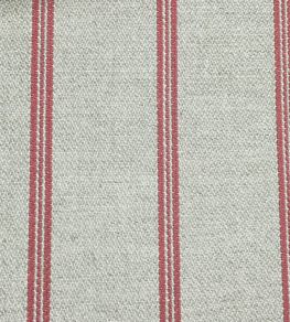 Gabriel Stripe Fabric by Ian Sanderson Rose Dust