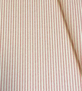 Flo Stripe Fabric by Ian Sanderson Coral