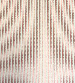 Flo Stripe Fabric by Ian Sanderson Coral Flo Stripe Fabric by Ian Sanderson Coral