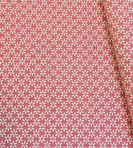 Millie Fabric by Ian Sanderson Rhubarb Millie Fabric by Ian Sanderson Rhubarb