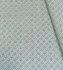 Moresque Fabric by Ian Sanderson French Blue Moresque Fabric by Ian Sanderson French Blue