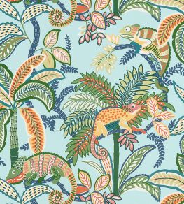 Iggy Fabric by Thibaut Poolside Iggy Fabric by Thibaut Poolside
