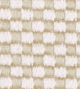 Ikat Checks Fabric by JORO J2-Taupe/Cream Ikat Checks Fabric by JORO J2-Taupe/Cream