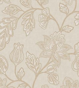 Ikat Flower Trail Wallpaper by Eijffinger Beige Ikat Flower Trail Wallpaper by Eijffinger Beige