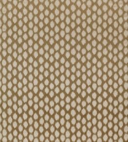 Ikat Spot Fabric by Zoffany Antique/Gold