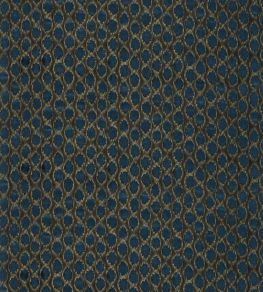 Ikat Spot Fabric by Zoffany Ink