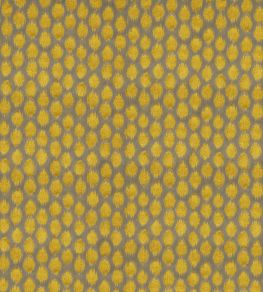 Ikat Spot Fabric by Zoffany Tigers Eye