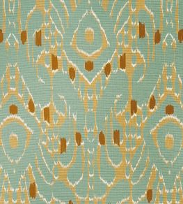 Ikati Fabric by Lelievre Celadon Ikati Fabric by Lelievre Celadon