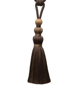 Ilana Single Tassel Tieback Trimming by Samuel & Sons Bark Ilana Single Tassel Tieback Trimming by Samuel & Sons Bark