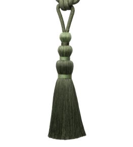 Ilana Single Tassel Tieback Trimming by Samuel & Sons Evergreen Ilana Single Tassel Tieback Trimming by Samuel & Sons Evergreen