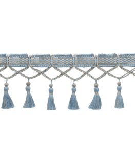 Ilana Tassel Fringe Trimming by Samuel & Sons Ocean Ilana Tassel Fringe Trimming by Samuel & Sons Ocean