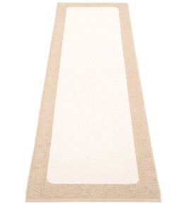 Ilda Runner Rug by Pappelina Beige/Vanilla Ilda Runner Rug by Pappelina Beige/Vanilla