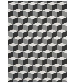 Illusion Rug by Layered Monochrome Illusion Rug by Layered Monochrome