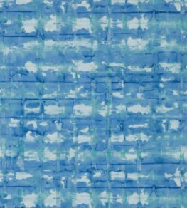 Illusion Wallpaper by Thibaut Blue