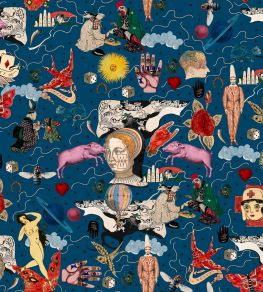 Illusionary Daytime Wallpaper by MINDTHEGAP Blue Illusionary Daytime Wallpaper by MINDTHEGAP Blue
