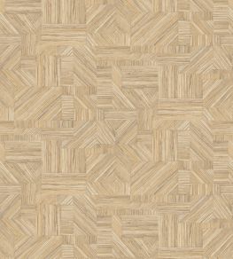 Imbrication Wallpaper by Casamance Paille Imbrication Wallpaper by Casamance Paille