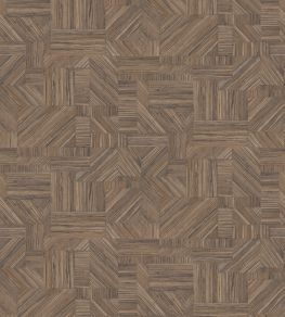 Imbrication Wallpaper by Casamance Sepia Imbrication Wallpaper by Casamance Sepia