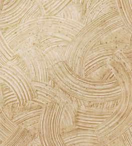 Impasto Wallpaper by Arte Light Gold