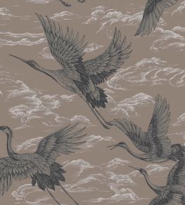 Imperial Ibis Wallpaper by Coordonne Jute Imperial Ibis Wallpaper by Coordonne Jute