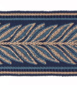 Imperiale Braid 1 Trimming by Houles Oltremare Imperiale Braid 1 Trimming by Houles Oltremare