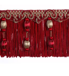Imperiale Bullion Beaded Fringe Trimming by Houles Opera Imperiale Bullion Beaded Fringe Trimming by Houles Opera