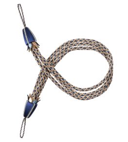 Imperiale Cord Tieback Trimming by Houles Oltremare Imperiale Cord Tieback Trimming by Houles Oltremare