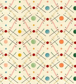 Improvisation number 1 Fabric by Ottoline Pink