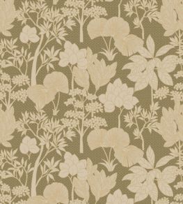 Inara Wallpaper by Casamance Kaki/Dore