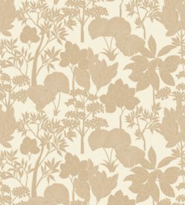 Inara Wallpaper by Casamance Sable Inara Wallpaper by Casamance Sable