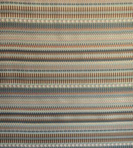 Inca Fabric by Ian Sanderson Blue Bronze