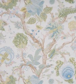 Indian Arbre Wallpaper by Schumacher Soft Green Indian Arbre Wallpaper by Schumacher Soft Green