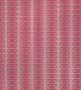 Indian Stripe Wallpaper by Barneby Gates Snug Red Indian Stripe Wallpaper by Barneby Gates Snug Red