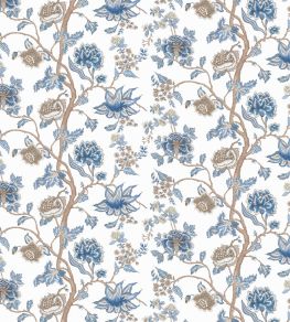 Indienne Wallpaper by Harlequin Indigo/Birch