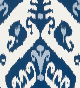 Indies Ikat Wallpaper by Thibaut Navy Indies Ikat Wallpaper by Thibaut Navy