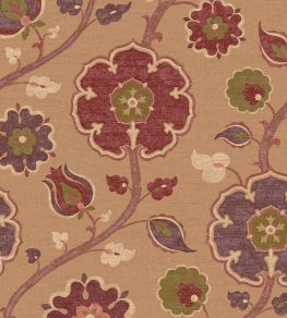 Indira Wallpaper by Eijffinger Red/Mauve Indira Wallpaper by Eijffinger Red/Mauve