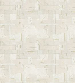 Indore Fabric by JORO T15-Ecru/Gold Indore Fabric by JORO T15-Ecru/Gold
