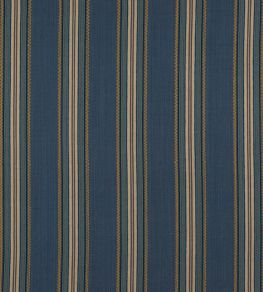 Indus Stripe Fabric by Jane Churchill Cobalt / Blue Indus Stripe Fabric by Jane Churchill Cobalt / Blue