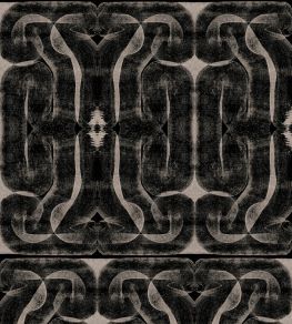 Infinity Strokes Wallpaper by Coordonne Black Infinity Strokes Wallpaper by Coordonne Black