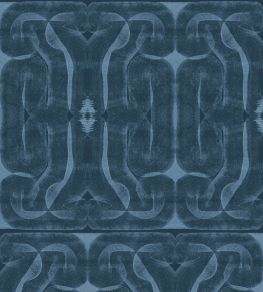 Infinity Strokes Wallpaper by Coordonne Cobalt Infinity Strokes Wallpaper by Coordonne Cobalt