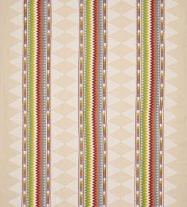 Inka Stripe Fabric by Jane Churchill Multi Inka Stripe Fabric by Jane Churchill Multi