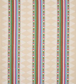 Inka Stripe Fabric by Jane Churchill Pink/Multi Inka Stripe Fabric by Jane Churchill Pink/Multi