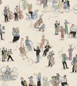 Instrumental Wallpaper by Brand McKenzie Clay Instrumental Wallpaper by Brand McKenzie Clay