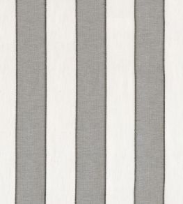 Intaglio Stripe Fabric by Thibaut Charcoal