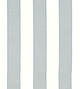 Intaglio Stripe Fabric by Thibaut Spa Blue