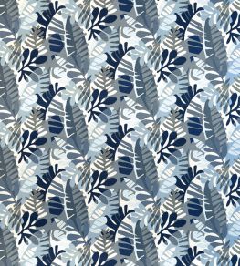 Ipanema Fabric by Thibaut Navy and Sky