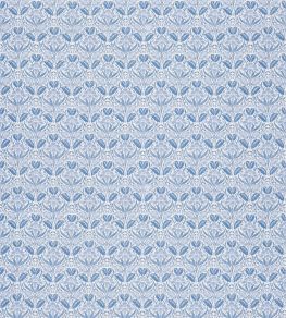 Iris Meadow Cotton Fabric by GP & J Baker Blue Iris Meadow Cotton Fabric by GP & J Baker Blue