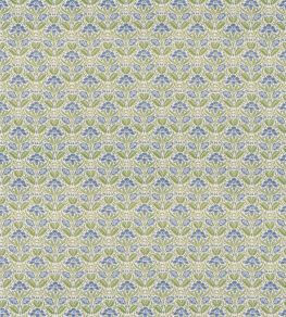 Iris Meadow Fabric by GP & J Baker Blue/Green