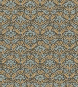 Iris Meadow Wallpaper by GP & J Baker Aqua/Ochre Iris Meadow Wallpaper by GP & J Baker Aqua/Ochre