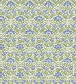 Iris Meadow Wallpaper by GP & J Baker Blue/Green